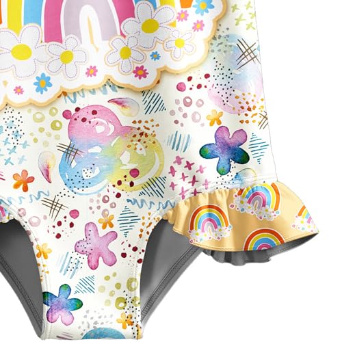 LQSZ One Piece Girls' Swimsuit Bathing Suits Summer Swimwear Age 2-124