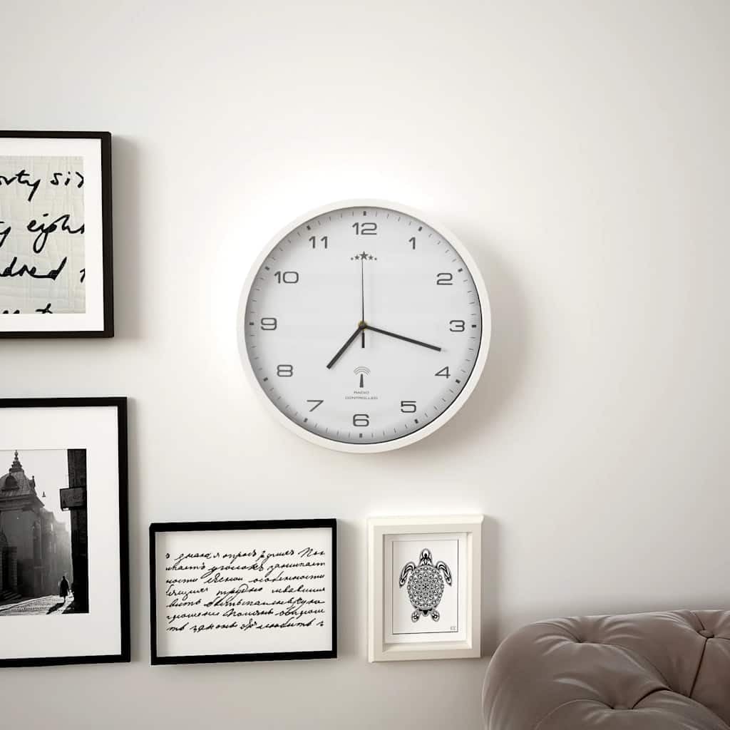 Orologio da parete Radioguidato 31 cm Bianco