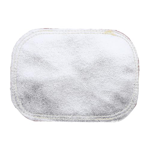 Protector de mano para soldadura con dorso aluminizado que repele el calor extremo