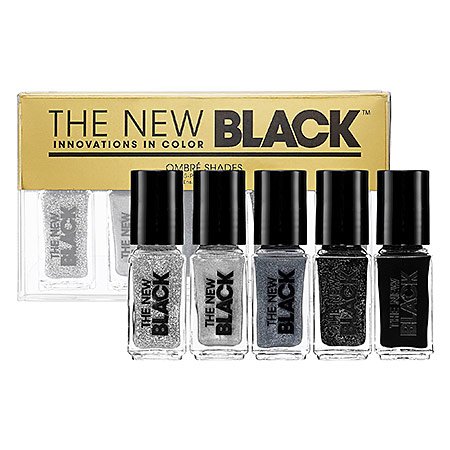 The New Black Ombre 5-Piece Nail Polish Sets Graffiti 5 x 0.125 oz