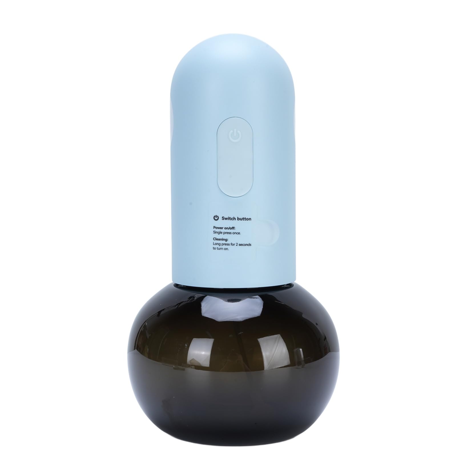 Sxhlseller Dispenser di Sapone con Sensore di Movimento, Autopulente Ricaricabile da 400 Ml |Distributore Automatico di Sapone per le Mani Senza Contatto a 2 velocità Regolabile per Cucina, Bagno