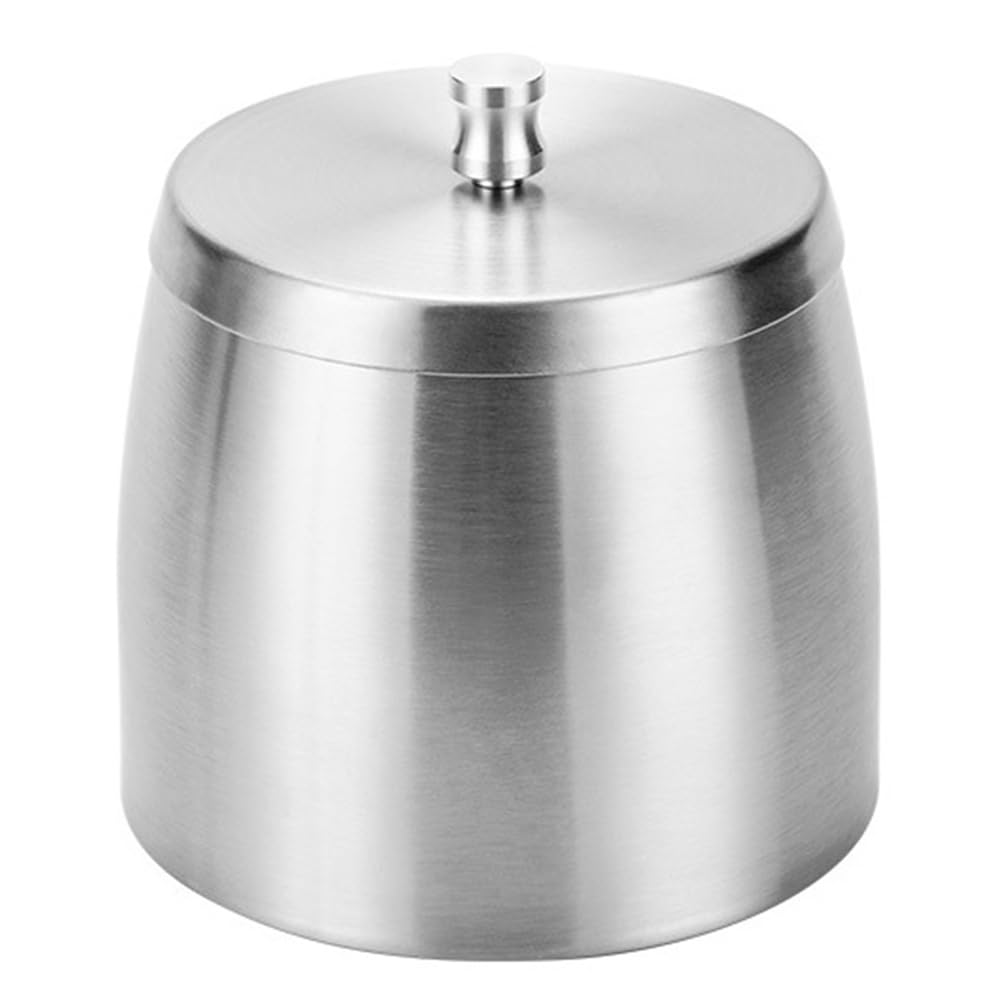 CTRLZS Ash Tray,Large Outdoor Ashtray with Lid,Ashtray for Outside Patio,Stainless Steel Windproof Smokeless Ash Tray