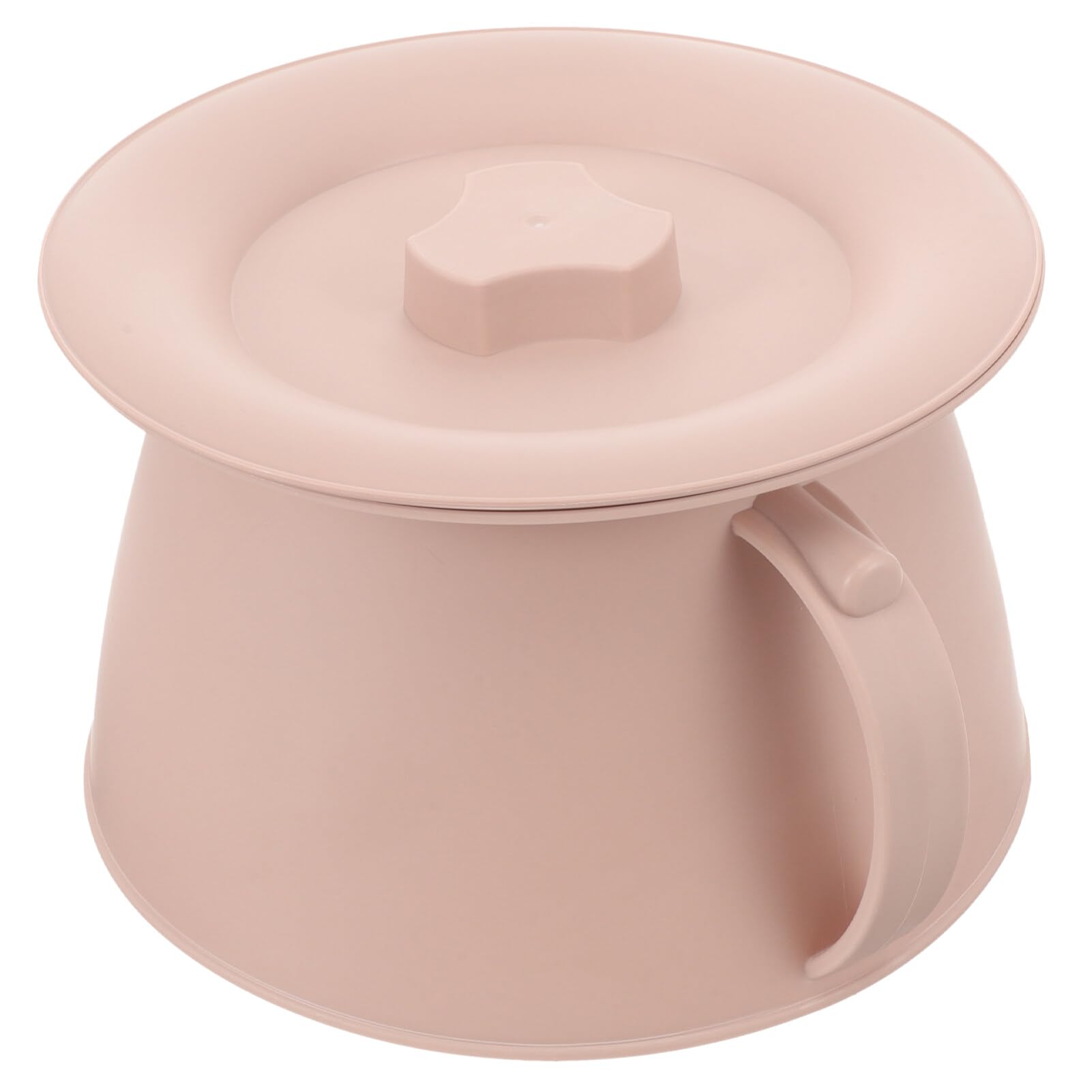 Uonlytech Secchio Per Urina Con Coperchio Vaso Da Notte Portatile in Plastica Contenitore Per Urina Riutilizzabile Orinatoio Stabile E Compatto 8.66X8.66X5.31In Per Adulti E Bambini