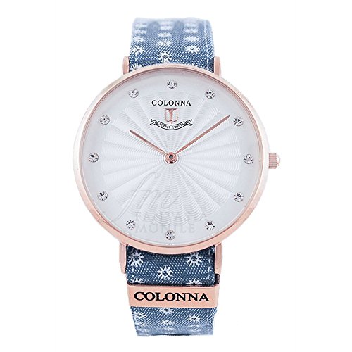 Orologio Colonna Donna Polsino Sartoriale Jeans