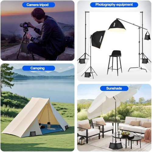 EMART 4Packs Sand Bags for Weight, Sandbags for Backdrop Stand, Canopy - image 7