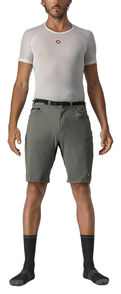 CASTELLI UNLTD Trail Baggy – Men’s MTB Shorts, Durable and Breathable, Perfect for Trail and Gravel