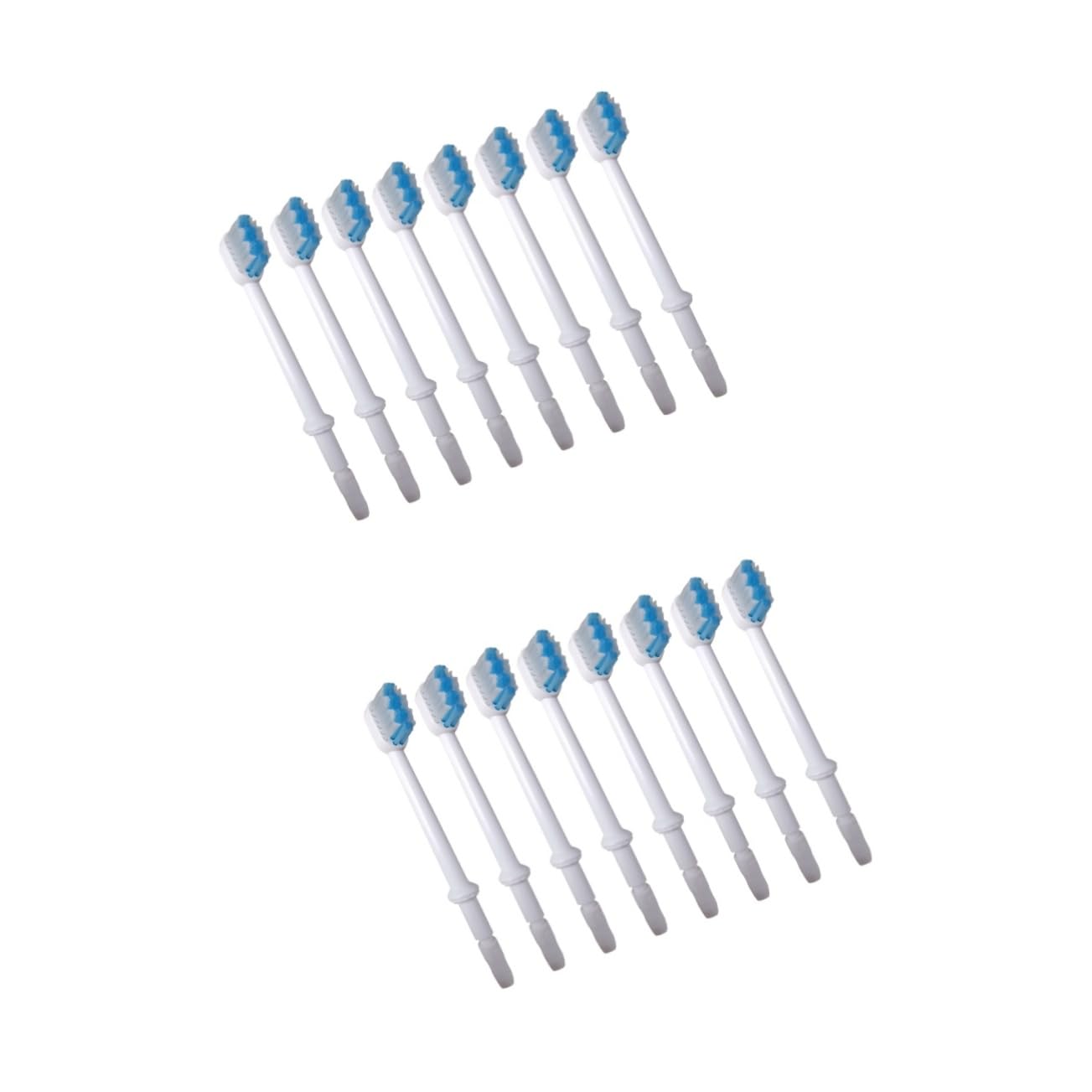 Didiseaon 16 Pz testine per irrigatore orale spazzolini denti elettrici spazzolino elettrico ricambi idropulsore Sostituzione testine spazzolino stuzzicadenti testine di ricambio Flosser