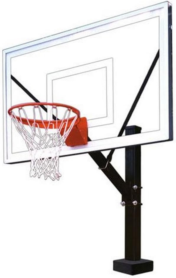 First Team HydroSport Select Swimming Pool Basketball Hoop with 60 Inch Acrylic Backboard