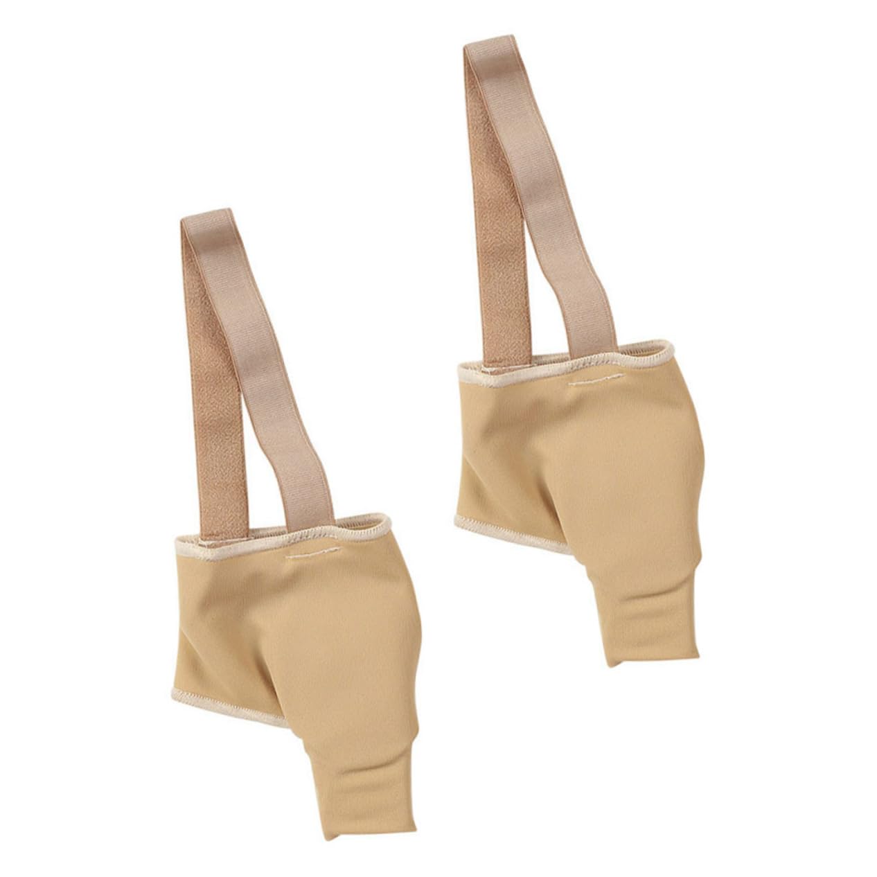 Gogogmee 1Pair Thumb Toe Split Socks Comfortable Toe Separator for Bunion Relief Lightweight and Breathable Foot Guard for All Foot Safe Material