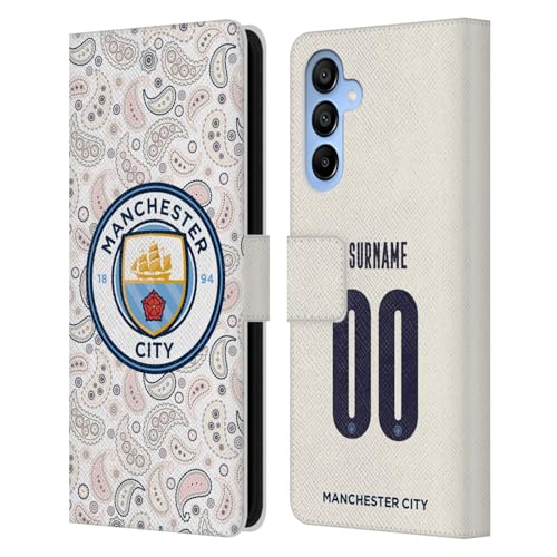 Coque Samsung Galaxy A16 5G Head Case Designs Manchester City FC en cuir portefeuille