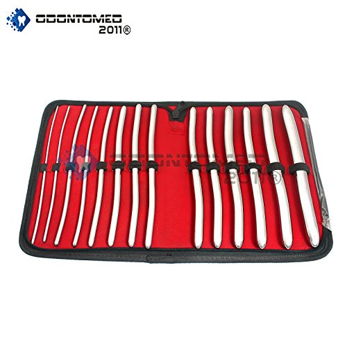 OdontoMed2011 14 PCS Set HEGAR Uterine Dilator with CASE ODM