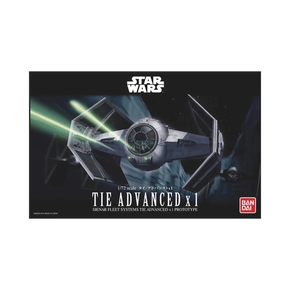Amazon.com: Bandai Hobby Bandai Star Wars TIE - Advanced X1 : Arts