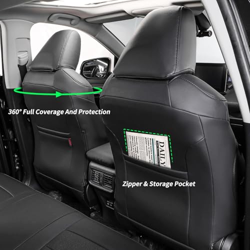Image of coverdream RAV 4 Seat Covers Custom Fit for Toyota 2019-2025 RAV4 Hybrid