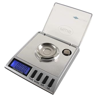 American Weigh Scale Gemini Series Precision Digital Milligram Scale, Silver 20G X 0.001G (GEMINI-20) (Silver)