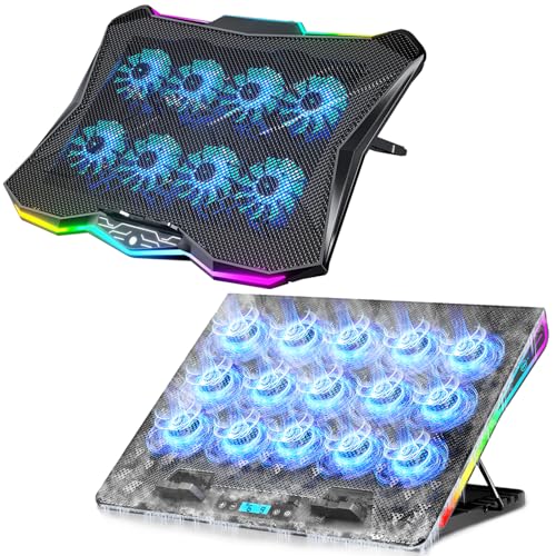 Base para laptop gaming con 8 y 15 ventiladores AA3 Y AA2 miniatura 1