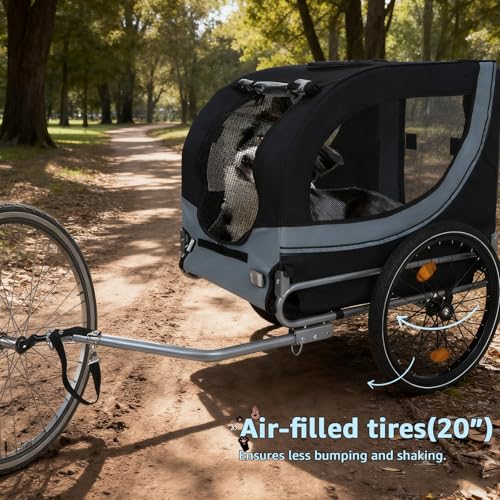 EVGTTI Dog Bike Trailer 132 lbs