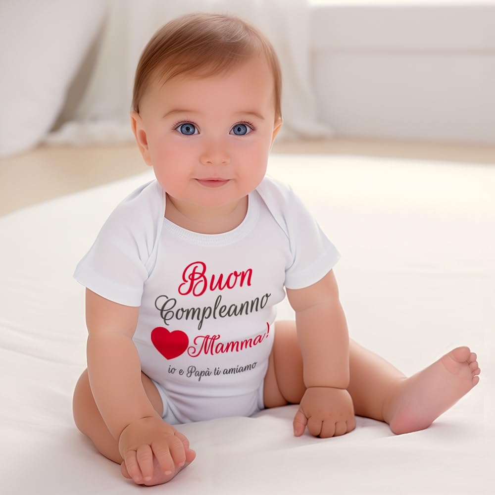 Body y peleles recién nacidos divertidos cumpleaños papá y mamá tía tío abuelo abuela padrino madrina manga larga, corta y camiseta sin mangas