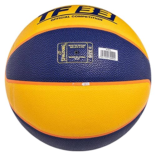 Spalding TF 33 In/out Official Game Ball 76257Z, Unisex basketballs, Blue, 6 EU