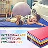 Geetery 7 Pieces Kids Rest Mat Unassembled Portable Preschool Rest Nap Mats with Name Tag Holder for Toddler Daycare Kids Students Preschool Classroom Home(Assorted) #3