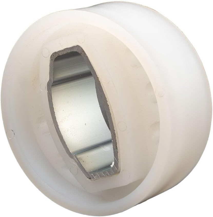 Mytee Products 4 Pack 3-3/8" (D) x 1-1/4" (W) Plastic Centering Flange for Aluminum Dump Truck Tarp System, Replaces Tarping Systems Inc Patriot, US Tarp