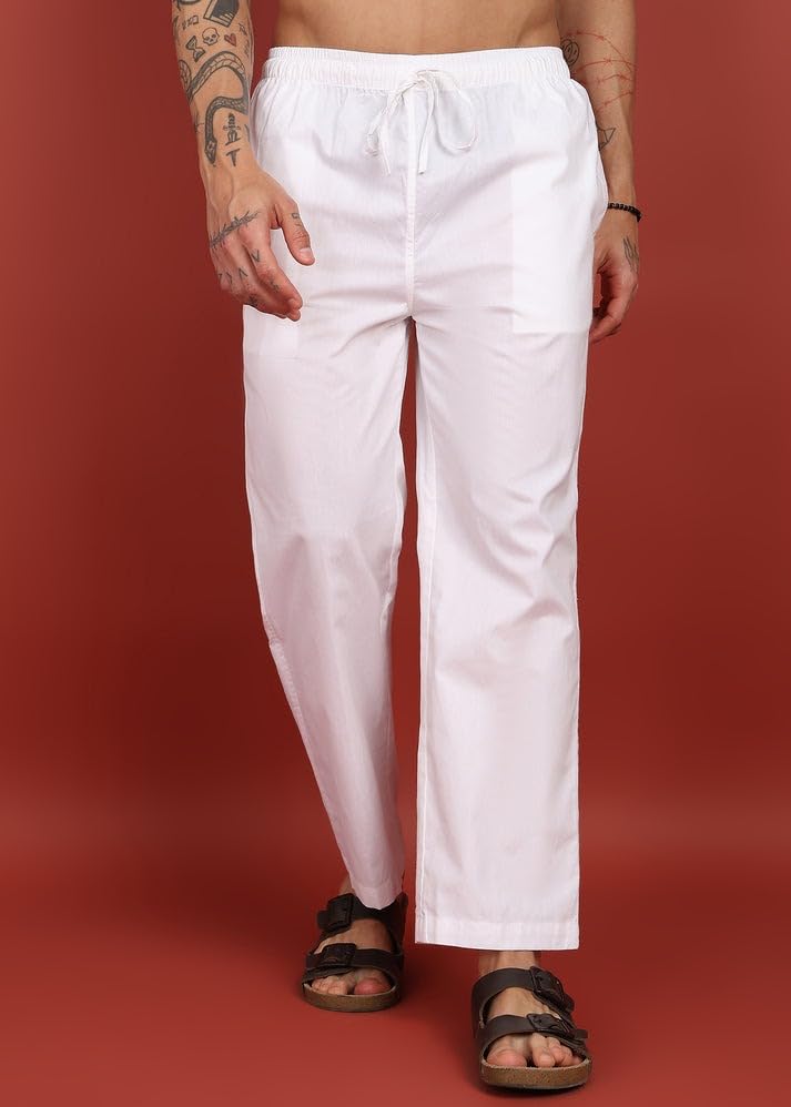Image of Men's Cotton Linen Pajama