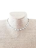Star Chain Choker Sarah Cameron Necklace Obx Jewelry (Silver Plated)