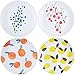 Fruit Plates Designed by Misha Zadeh - 9 inch Melamine