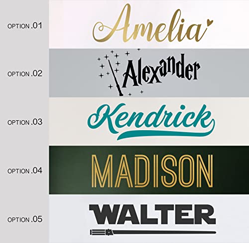 Vinilo decorativo personalizado con nombre miniatura 2