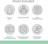 Vista 6 de Prueba de drogas instantánea THC en el hogar, prueba de detección de cannabis de un solo panel de 15 ng/ml, kit de prueba de orina de marihuana