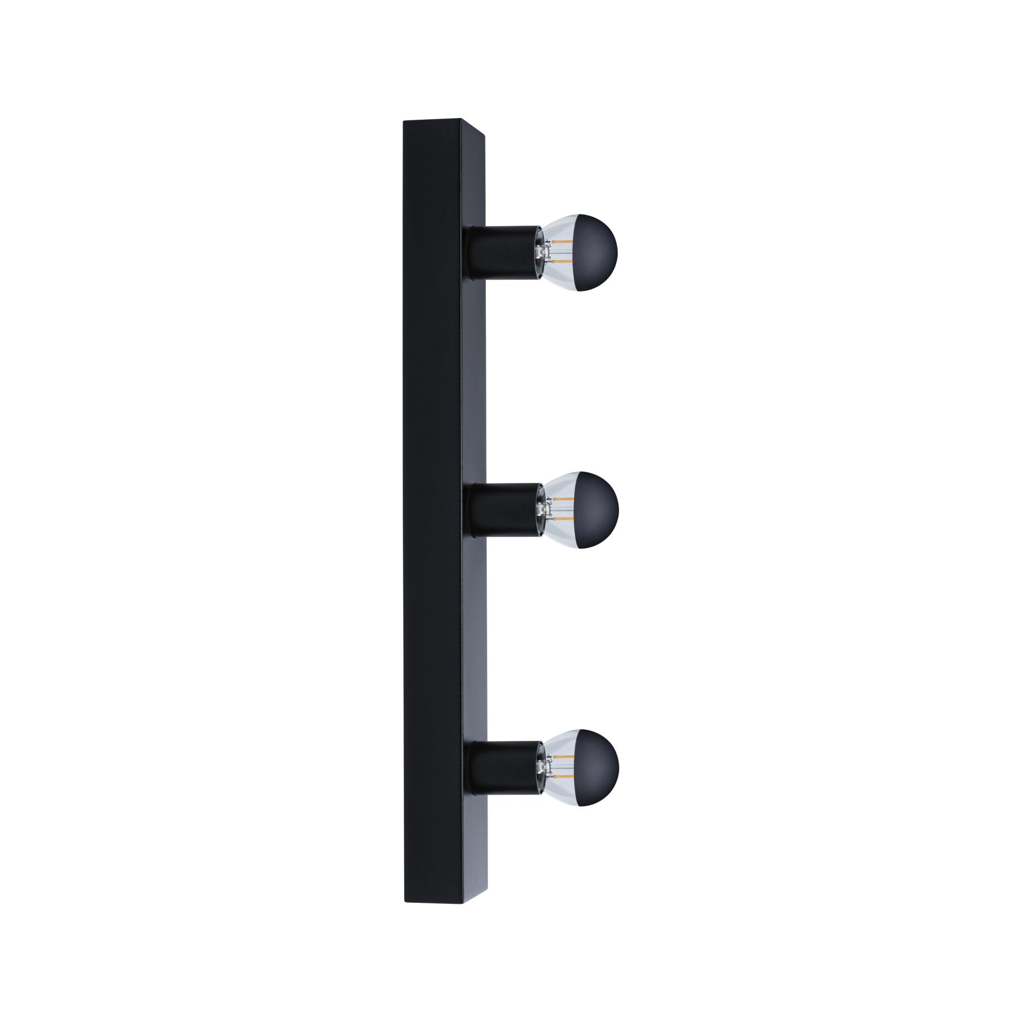 Paulmann 80097 Spiegelleuchte IP44 E14 230V max. 3x40W dimmbar Schwarz