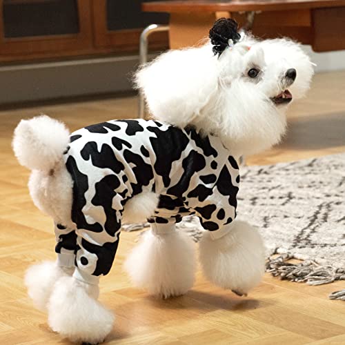 Image of CuteBone Dog Pajamas Costumes Fleece Pet Clothes Puppy Onesie Winter Holiday Cute Cat Jammies Keep Your Pet Warm in the Cold Weather P222M