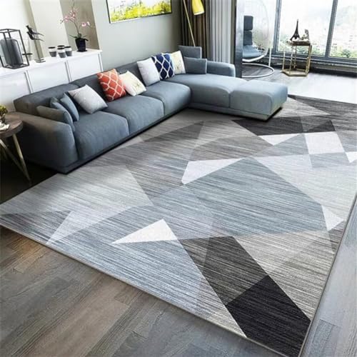 Alfombras para niños RUGMRZ gris 80x120cm rectangular geométrica de habitación juvenil 2