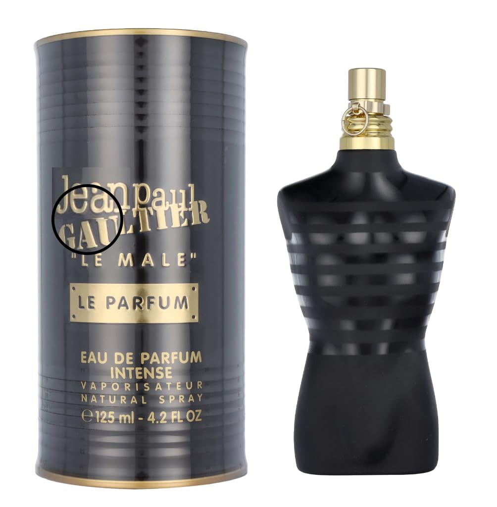 Jean Paul Gaultler Le Male Le Parfum by for Men 4.2 oz Eau de Parfum Intense Spray (LCCQQR)