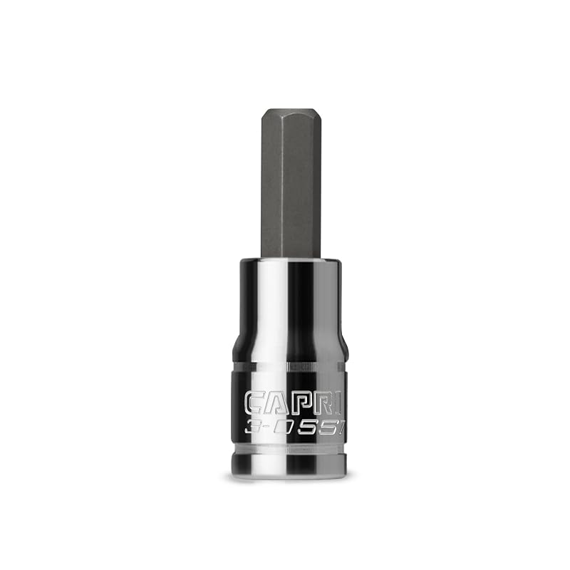 Soquete com Ponta Sextavada Capri Tools 7/32 pol. com Encaixe de 6,35 mm 3-0551