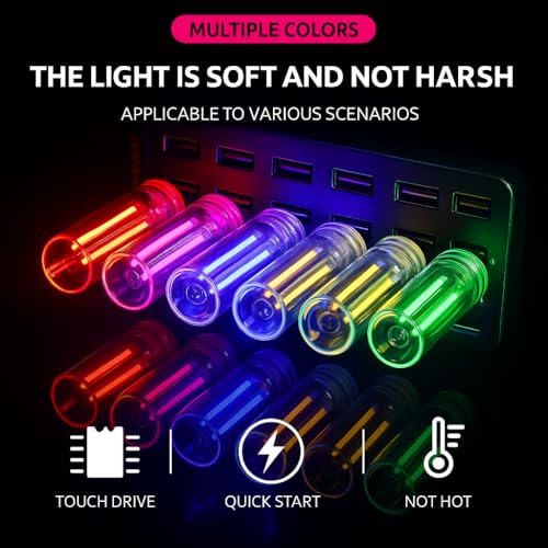 Image of Fire turtle Pink Retro LED Edison Bulb Night Light, USB Touch Dimmable Filament Lamp, Portable Ambient Lighting for Car, Bedroom Decor, Plug & Play Decorative Atmosphere Light(Pink USB Light)