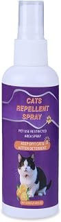 Cat Scratch Deterrent Spray, Cat Repellent Spray Indoor and Outdoor for Cat and Kitten, No Scratch Spray Training Aid for Furniture, Sofas, Rugs 120ml