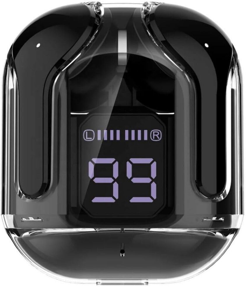 Otage Ultra Transparent Earbuds-Black