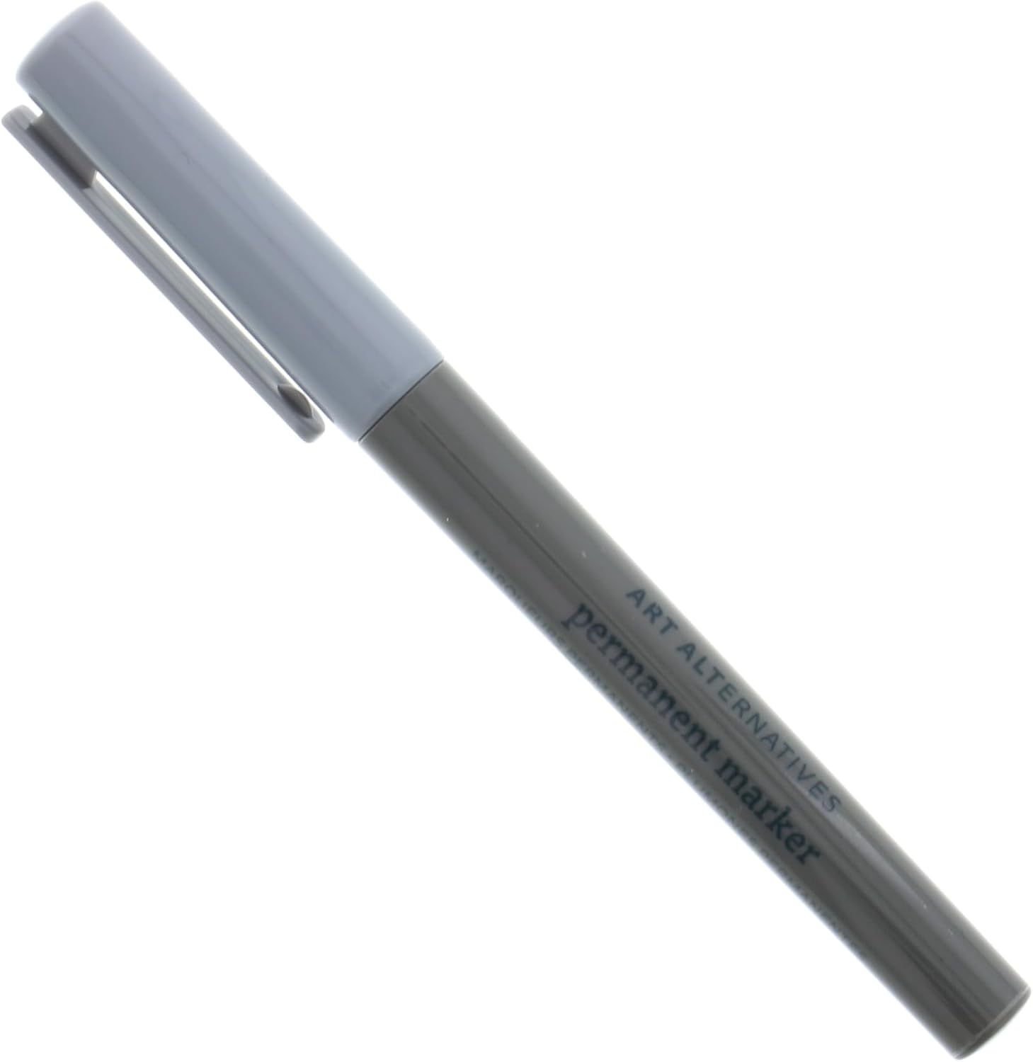 Art Alternatives Permanent Marker, Fine, Grey- 4.2mm felt nib - Coloring, drawing, writing, note-taking