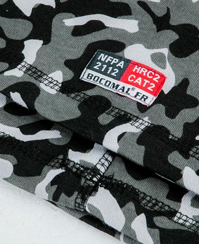 Image of BOCOMAL FR Neck Gaiters Face Mask 7oz Mightweight Flame Resistant Welding Hood NFPA2112 CAT2
