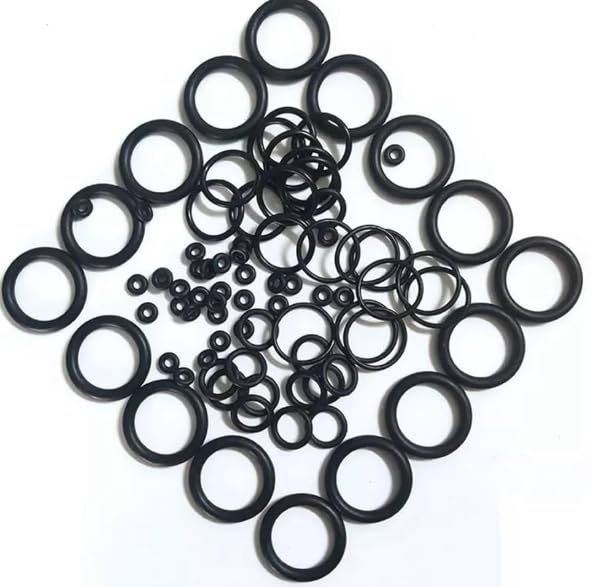 chetanoring pack of 25 pcs Assortment oring Samples Mix kit seals rings hydrulic pump plumbing compressor washer car cycle toys tap plumbing jack universal imperial sizes NBR rubber car wash pump