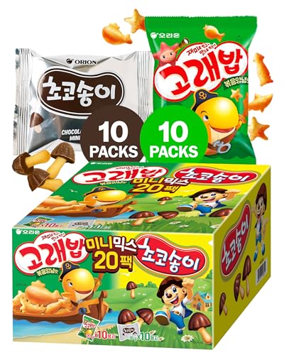 ORION Ultimate K-Snack Combo Box - Choco Boy & Goraebap Bundle 초코...