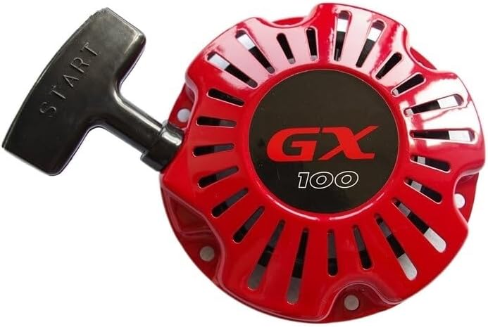 交換用リコイルスターター GX100 GX100U エンジンモーターランマータンパージャックジャンププルスタートと互換性あり