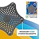 ABFLUSSHELD Universal Abflusssieb Silikon - 3+1 Gratis Haarsieb - Duschsieb mit Haarfänger - Premium Kitchen Sink Strainer - Abfluss Sieb für Dusche, Waschbecken, Badewanne und Küche