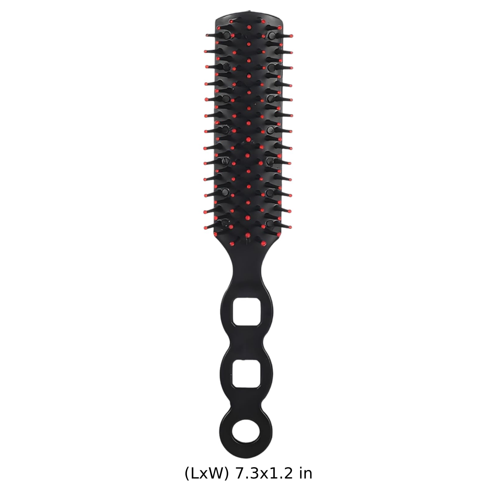 100 peines para el cabello, cepillo portátil de plástico para uso profesional, peine de masaje diario para todo tipo de cabello, herramientas de peinado de tamaño de viaje, 7.4 x 0.86 pulgadas