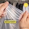 EOPONO® 20 Custodie per Abiti 60x120cm Trasparenti - Sacchetti Vestiti Armadio Antipolvere per Tintorie, Giacche e Camicie