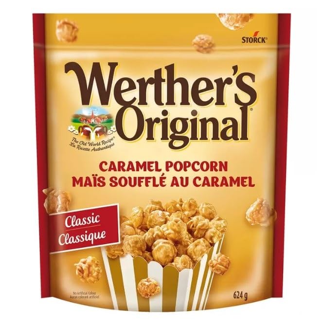 1 x Werther's Original Caramel Popcorn - 624g