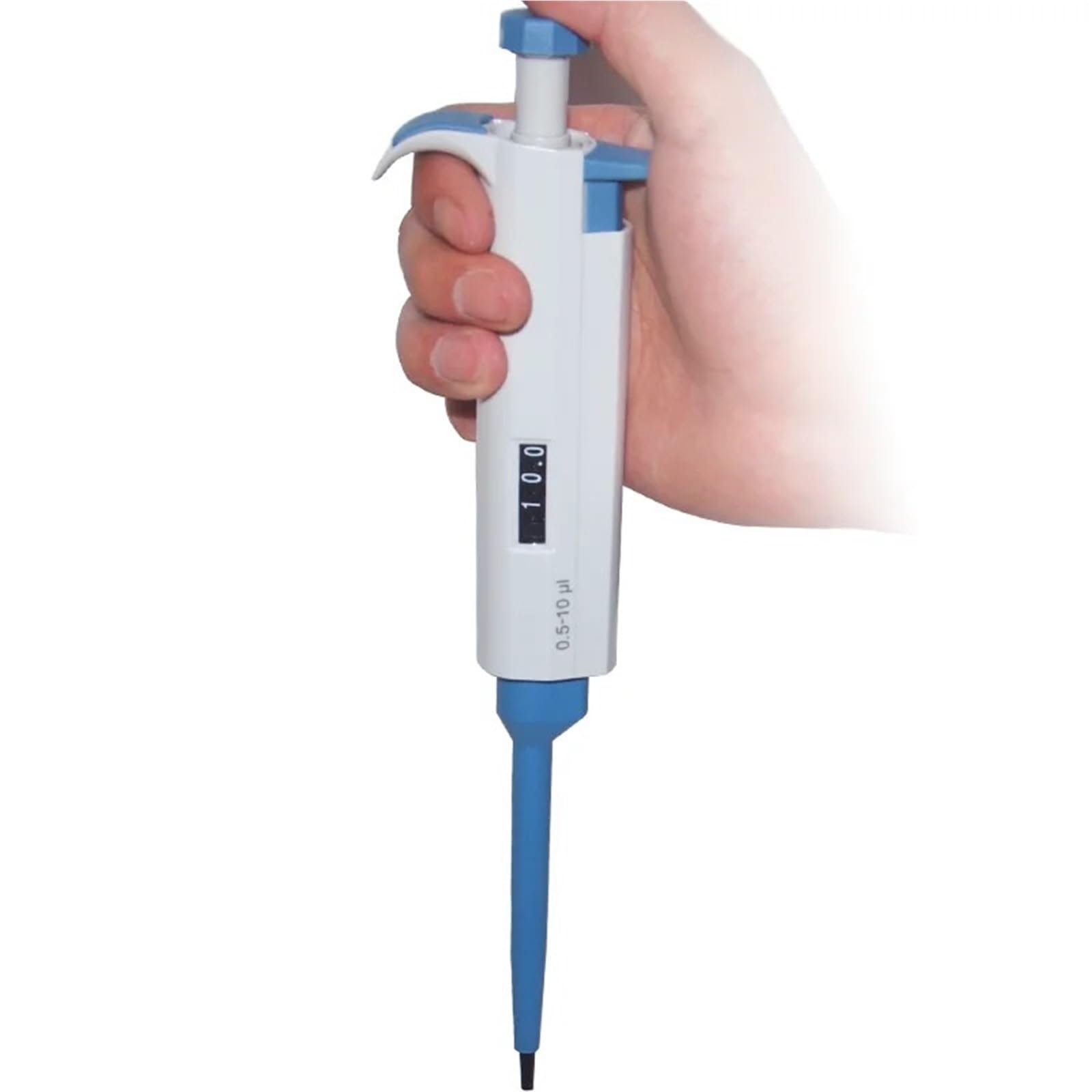 Pipetas manuales de plástico de un Solo Canal con Volumen Ajustable y presión Variable for líquidos.(20-200ul)