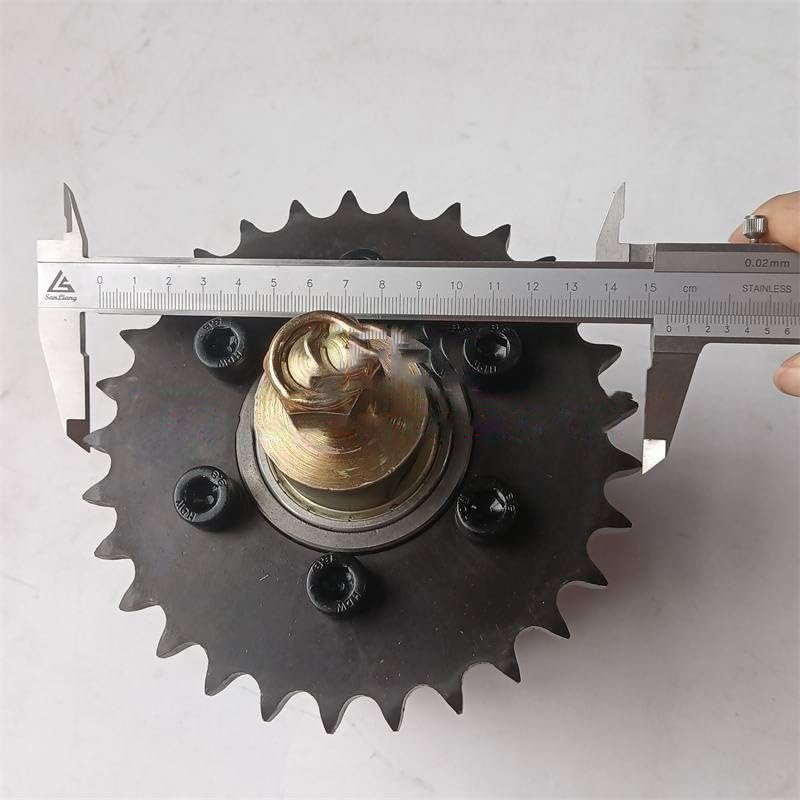 1PC Escalator Drive Assembly Gear Wheel 29 Teeth & 24 Teeth D155mm/130mm M16 Use for Escalator Accessories
