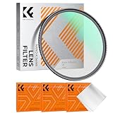 K&F CONCEPT 43mm ブラックミスト1/8フィルター ソフト効果 1/8 コントラスト調整用 ソフト描写用フィルター 多層ナノコーティング 航空アルミ材質 薄枠 3枚クリーニングクロス付き （NANO-K シリーズ）