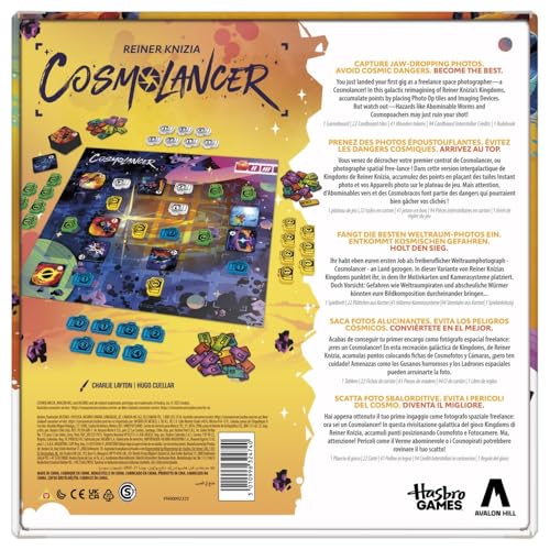 Image of Cosmolancer Board Game | A Strategy Game by Reiner Knizia | Ages 9 and Up | 2 to 4 Players | 30 Mins. | Family Games for Kids, Teens, and Adults
